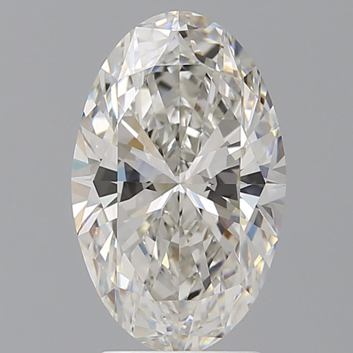 3.03 Carat Oval Shaped, Ideal Cut, G Color, VVS2 Clarity, IGI Certified Lab Grown Diamond