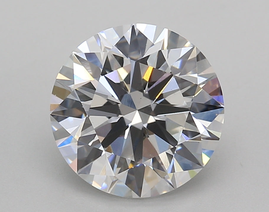 3.02 Carat Round Shaped, Ideal Cut, E Color, VS1 Clarity, IGI Certified Lab Grown Diamond