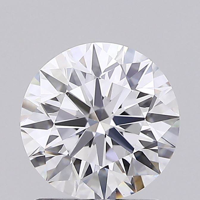 1.54 Carat Round Shaped, Ideal Cut, D Color, VVS2 Clarity, IGI Certified Lab Grown Diamond