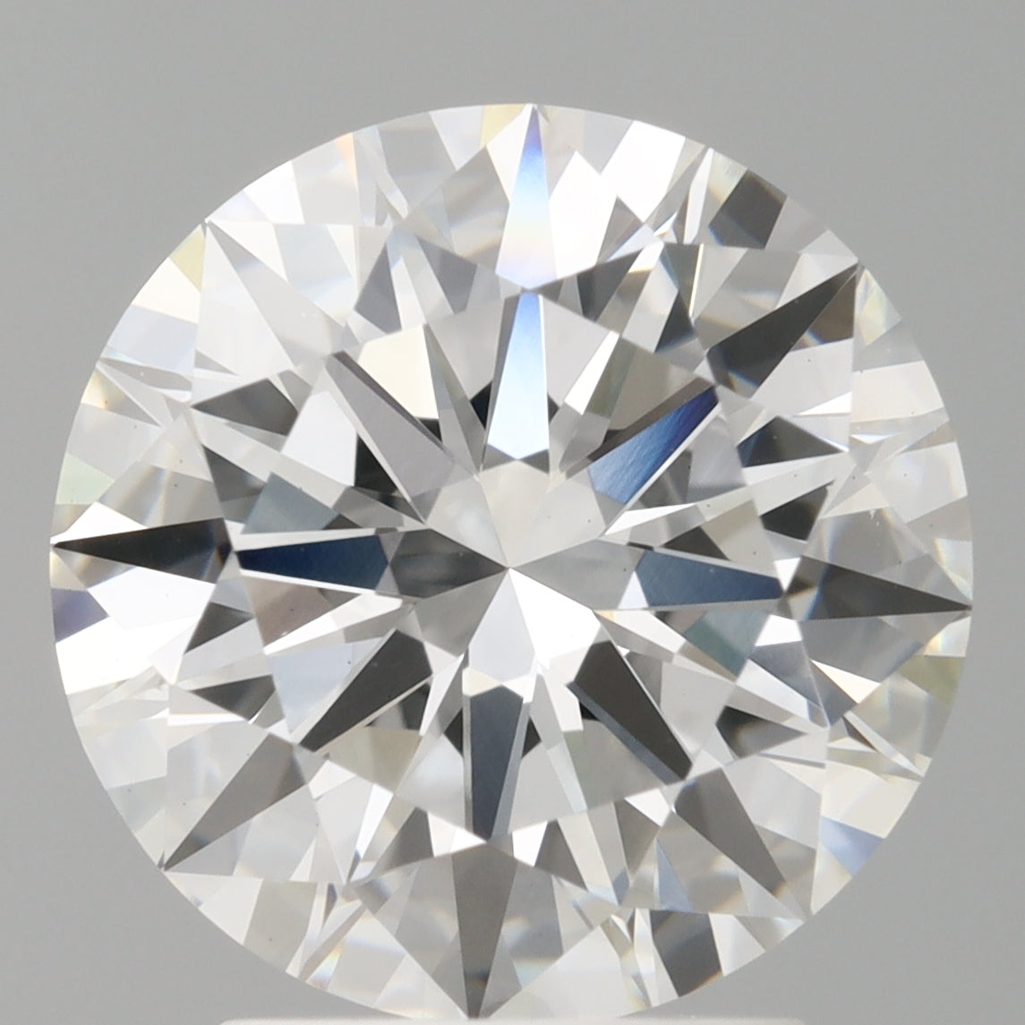 3.04 Carat Round Shaped, Ideal Cut, F Color, VS1 Clarity, IGI Certified Lab Grown Diamond