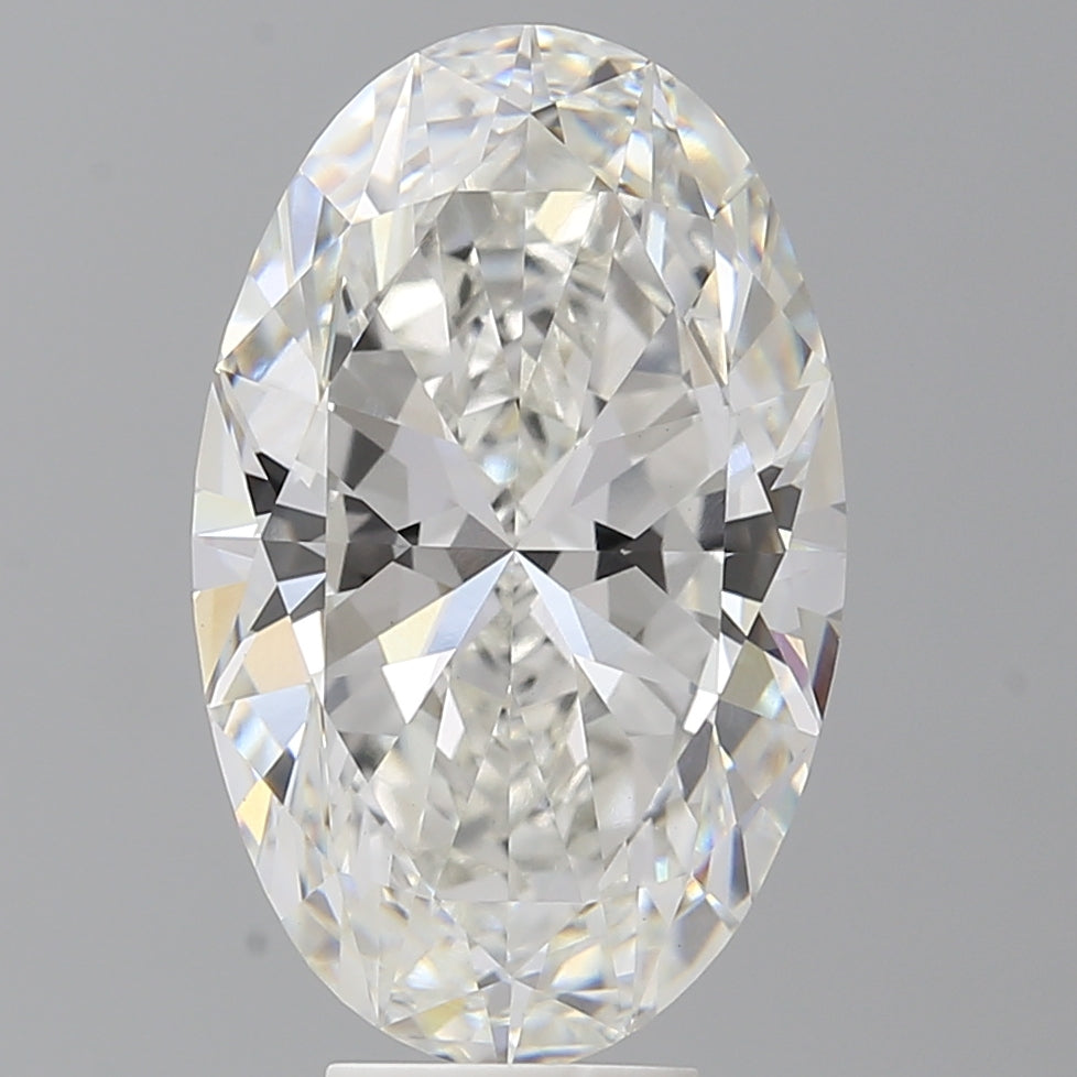 7.10 Carat Oval Shaped, Ideal Cut, F Color, VVS2 Clarity, IGI Certified Lab Grown Diamond