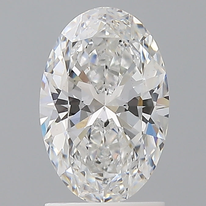 1.60 Carat Oval Shaped, Ideal Cut, D Color, VS2 Clarity, IGI Certified Lab Grown Diamond