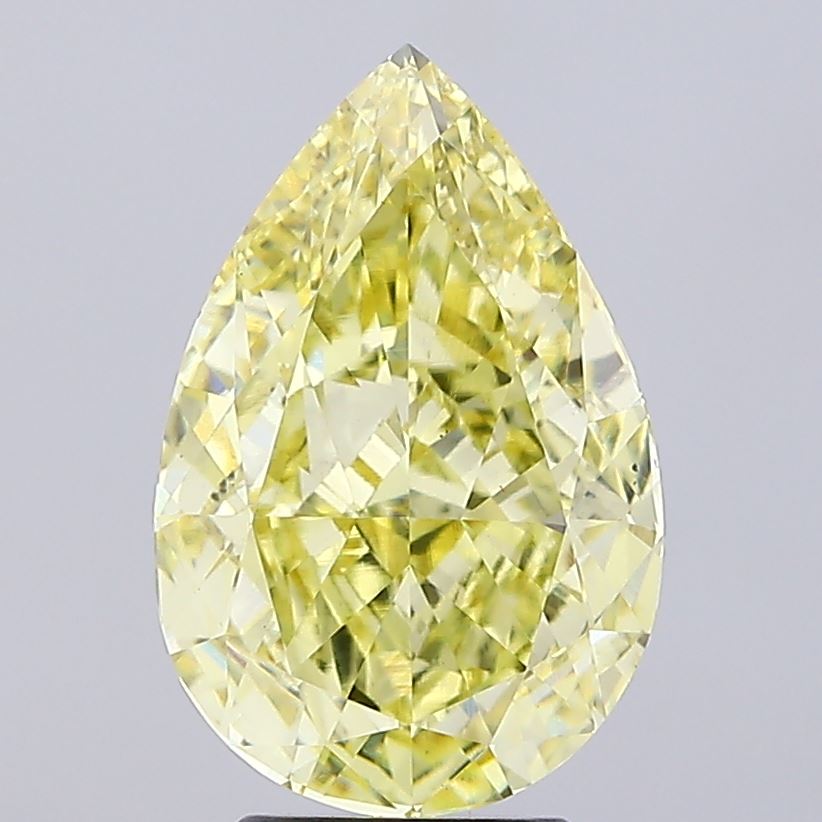 5.35 Carat Pear Shaped, Ideal Cut, VS1 Clarity, IGI Certified Lab Grown Diamond