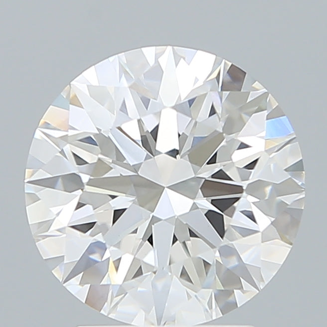 3.10 Carat Round Shaped, Excellent Cut, E Color, VVS2 Clarity, IGI Certified Lab Grown Diamond