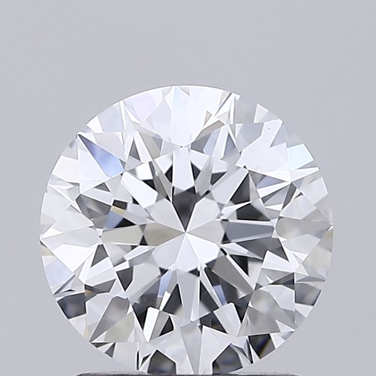1.50 Carat Round Shaped, Excellent Cut, D Color, VS1 Clarity, IGI Certified Lab Grown Diamond