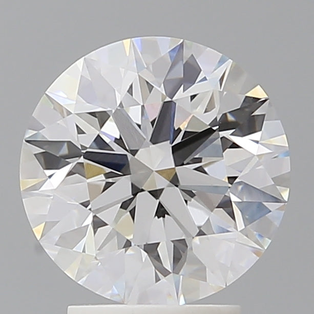 3.04 Carat Round Shaped, Ideal Cut, E Color, VVS2 Clarity, IGI Certified Lab Grown Diamond