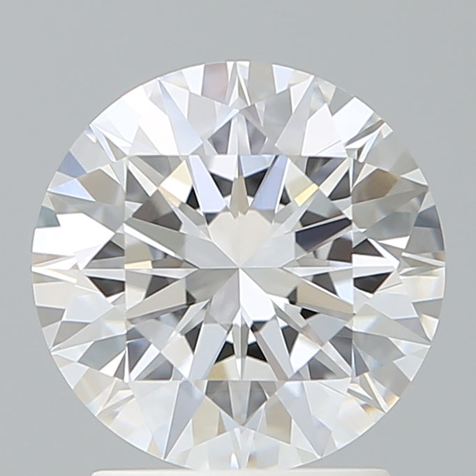 2.09 Carat Round Shaped, Excellent Cut, D Color, VVS2 Clarity, IGI Certified Lab Grown Diamond