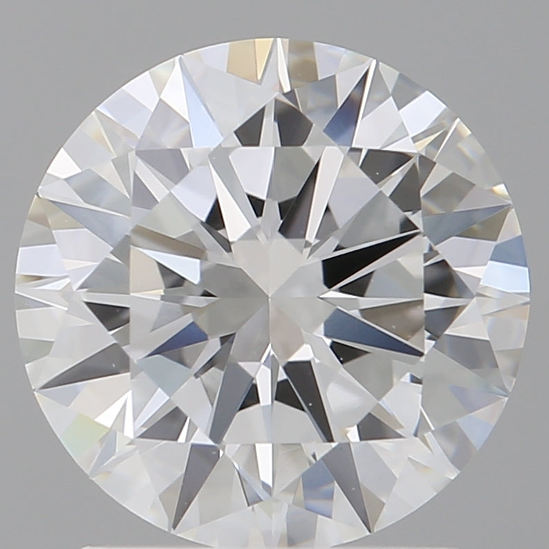 1.97 Carat Round Shaped, Excellent Cut, D Color, VVS2 Clarity, IGI Certified Lab Grown Diamond
