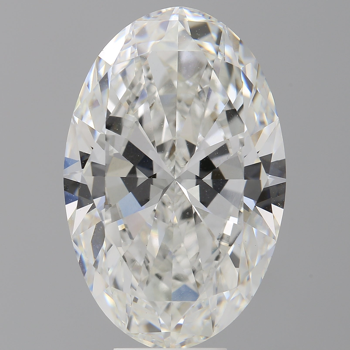 9.06 Carat Oval Shaped, Excellent Cut, F Color, VVS2 Clarity, IGI Certified Lab Grown Diamond