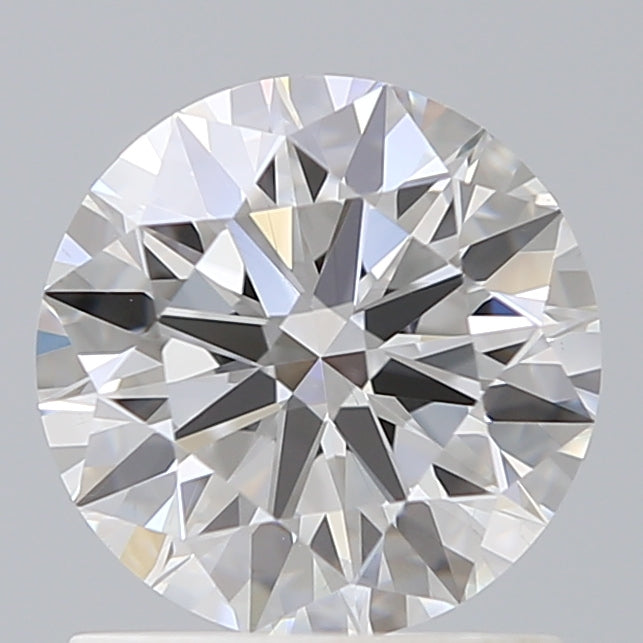 1.22 Carat Round Shaped, Ideal Cut, D Color, VS2 Clarity, IGI Certified Lab Grown Diamond