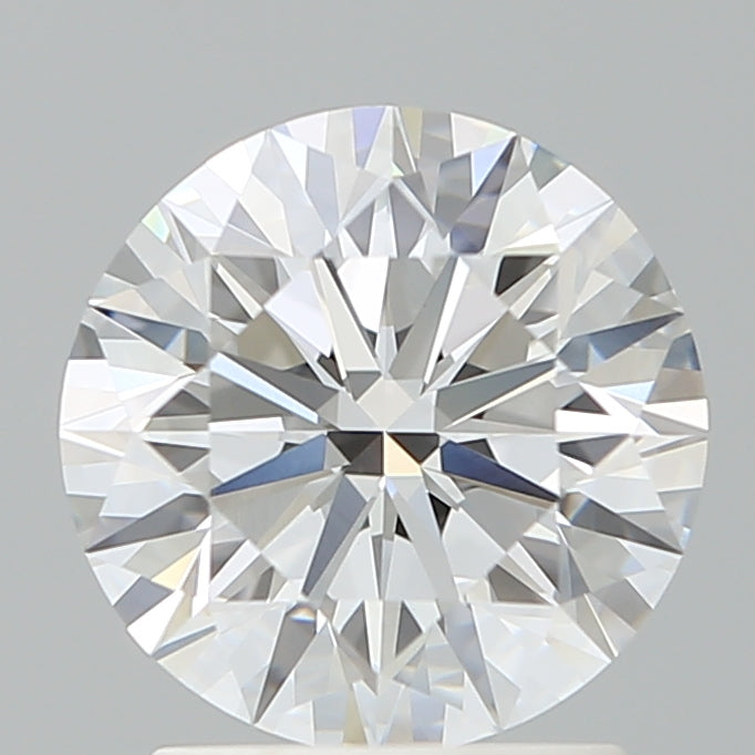2.07 Carat Round Shaped, Excellent Cut, D Color, VVS2 Clarity, IGI Certified Lab Grown Diamond