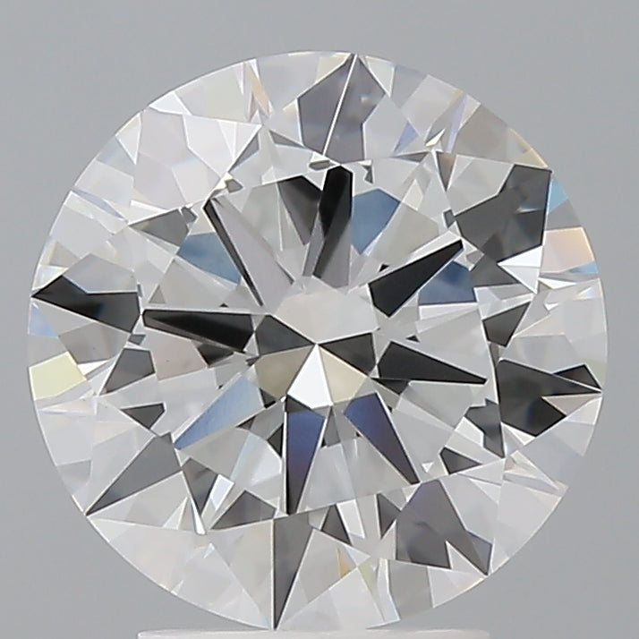 3.51 Carat Round Shaped, Excellent Cut, E Color, VVS2 Clarity, IGI Certified Lab Grown Diamond