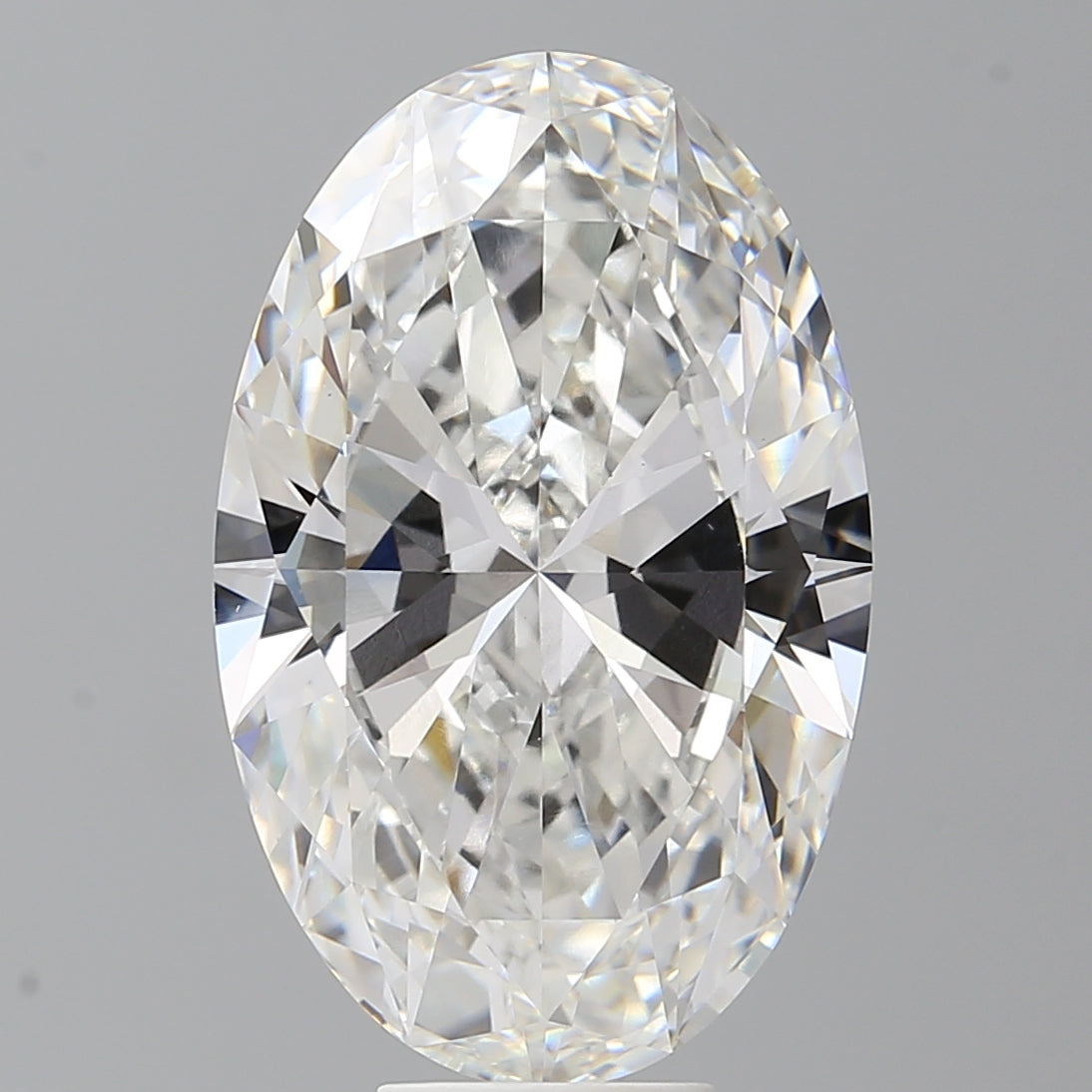 9.09 Carat Oval Shaped, Ideal Cut, F Color, VVS2 Clarity, IGI Certified Lab Grown Diamond