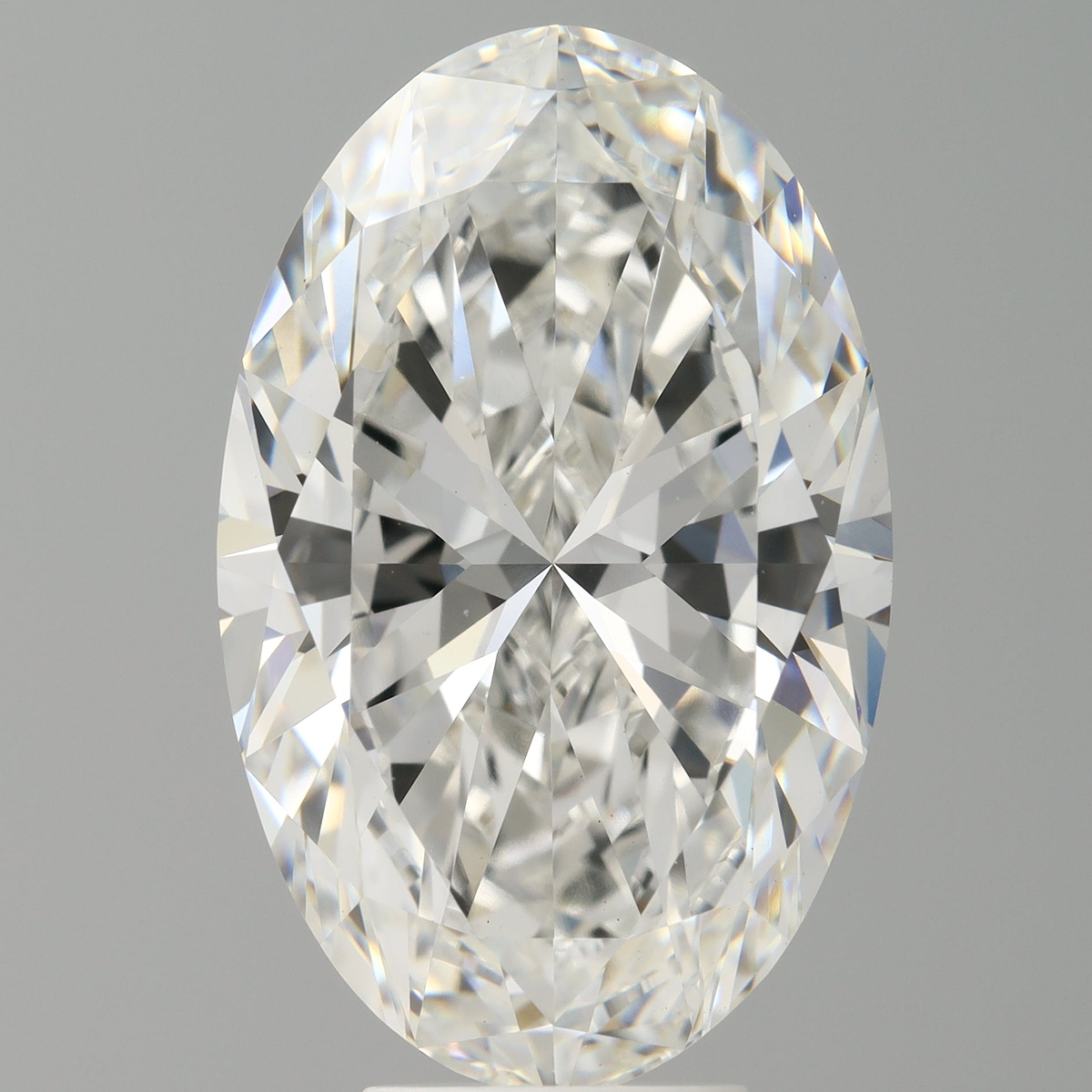 7.06 Carat Oval Shaped, Ideal Cut, F Color, VVS2 Clarity, IGI Certified Lab Grown Diamond