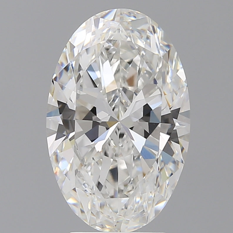 4.02 Carat Oval Shaped, Ideal Cut, E Color, VVS2 Clarity, IGI Certified Lab Grown Diamond