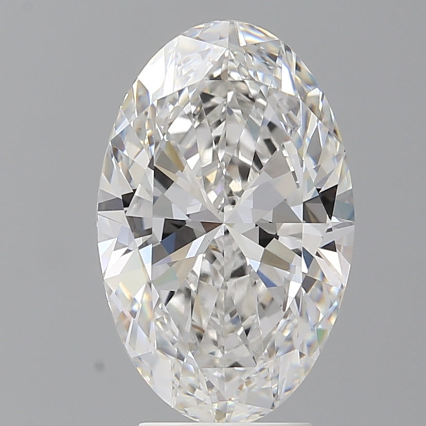 4.09 Carat Oval Shaped, Ideal Cut, E Color, VS1 Clarity, IGI Certified Lab Grown Diamond