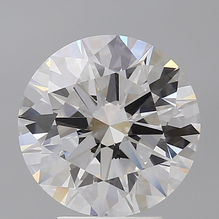 4.05 Carat Round Shaped, Ideal Cut, E Color, VVS2 Clarity, IGI Certified Lab Grown Diamond