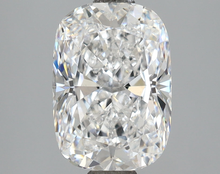 2.57 Carat Cushion Shaped, Ideal Cut, D Color, VS1 Clarity, IGI Certified Lab Grown Diamond