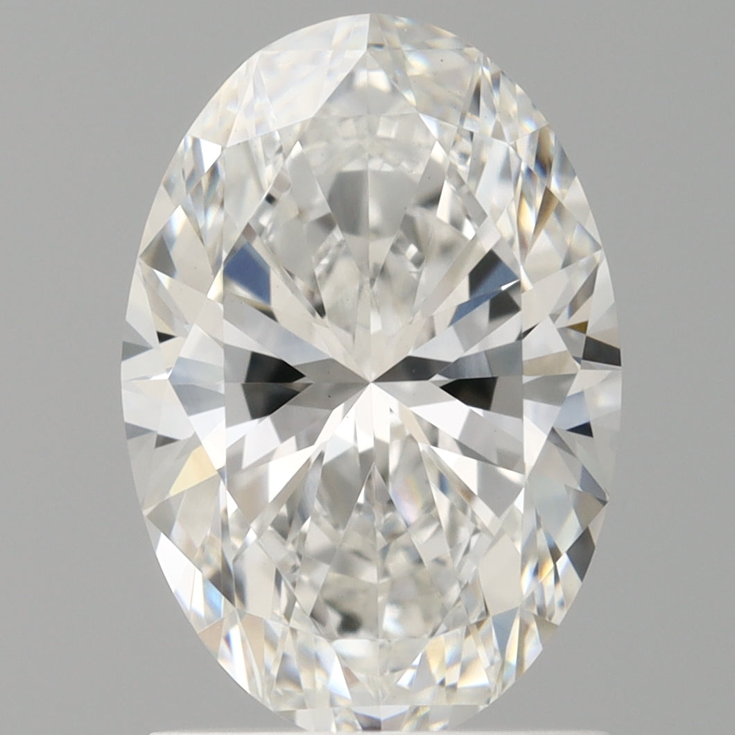 1.53 Carat Oval Shaped, Ideal Cut, E Color, VS1 Clarity, IGI Certified Lab Grown Diamond