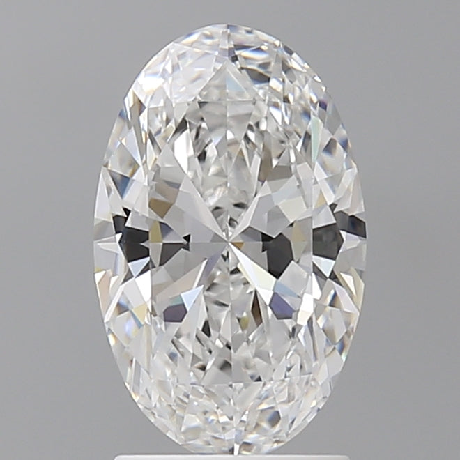 2.02 Carat Oval Shaped, Ideal Cut, E Color, VVS2 Clarity, IGI Certified Lab Grown Diamond