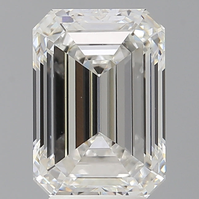 4.05 Carat Emerald Shaped, Ideal Cut, E Color, VS1 Clarity, IGI Certified Lab Grown Diamond