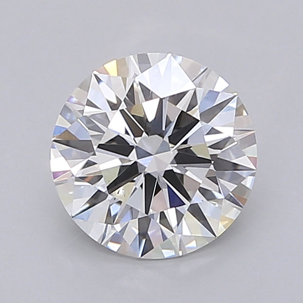 1.50 Carat Round Shaped, Ideal Cut, F Color, VS2 Clarity, IGI Certified Lab Grown Diamond