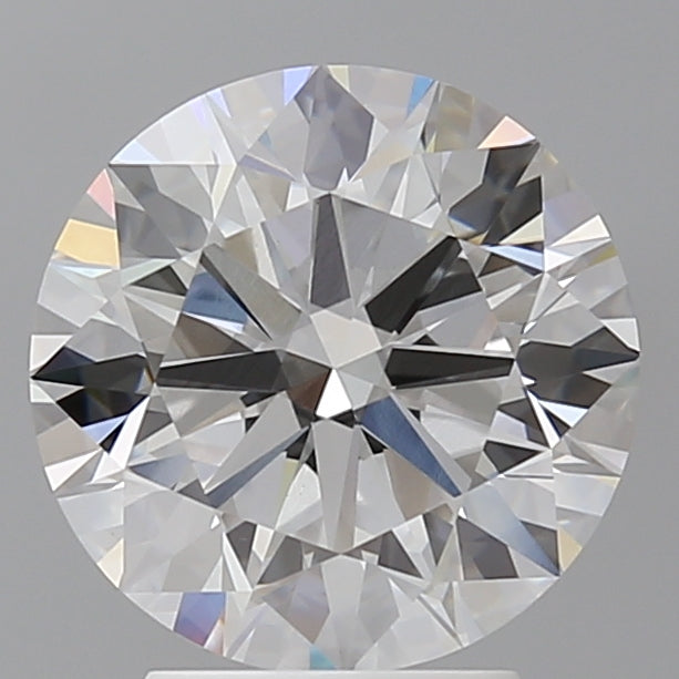 3.52 Carat Round Shaped, Ideal Cut, E Color, VVS2 Clarity, IGI Certified Lab Grown Diamond