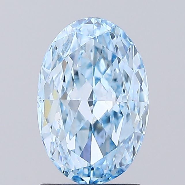 2.01 Carat Oval Shaped, Ideal Cut, VS1 Clarity, IGI Certified Lab Grown Diamond