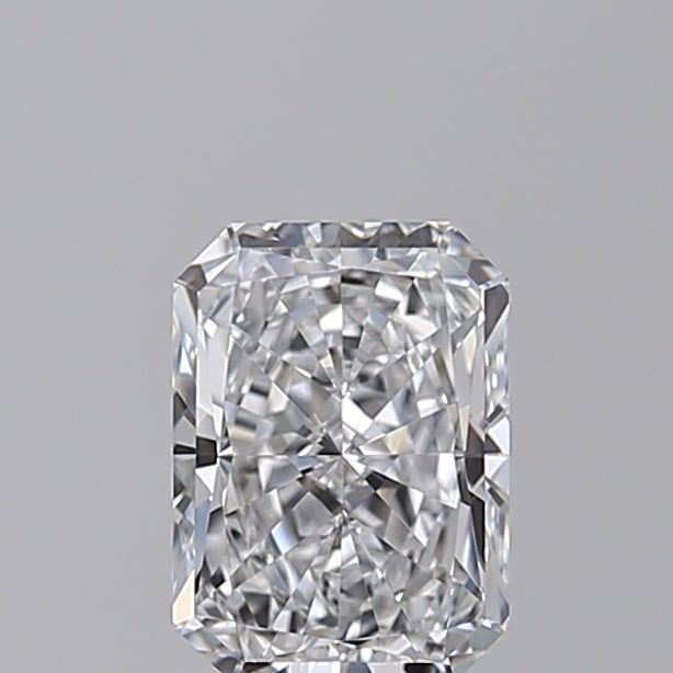 1.05 Carat Radiant Shaped, Excellent Cut, E Color, VVS1 Clarity, IGI Certified Lab Grown Diamond