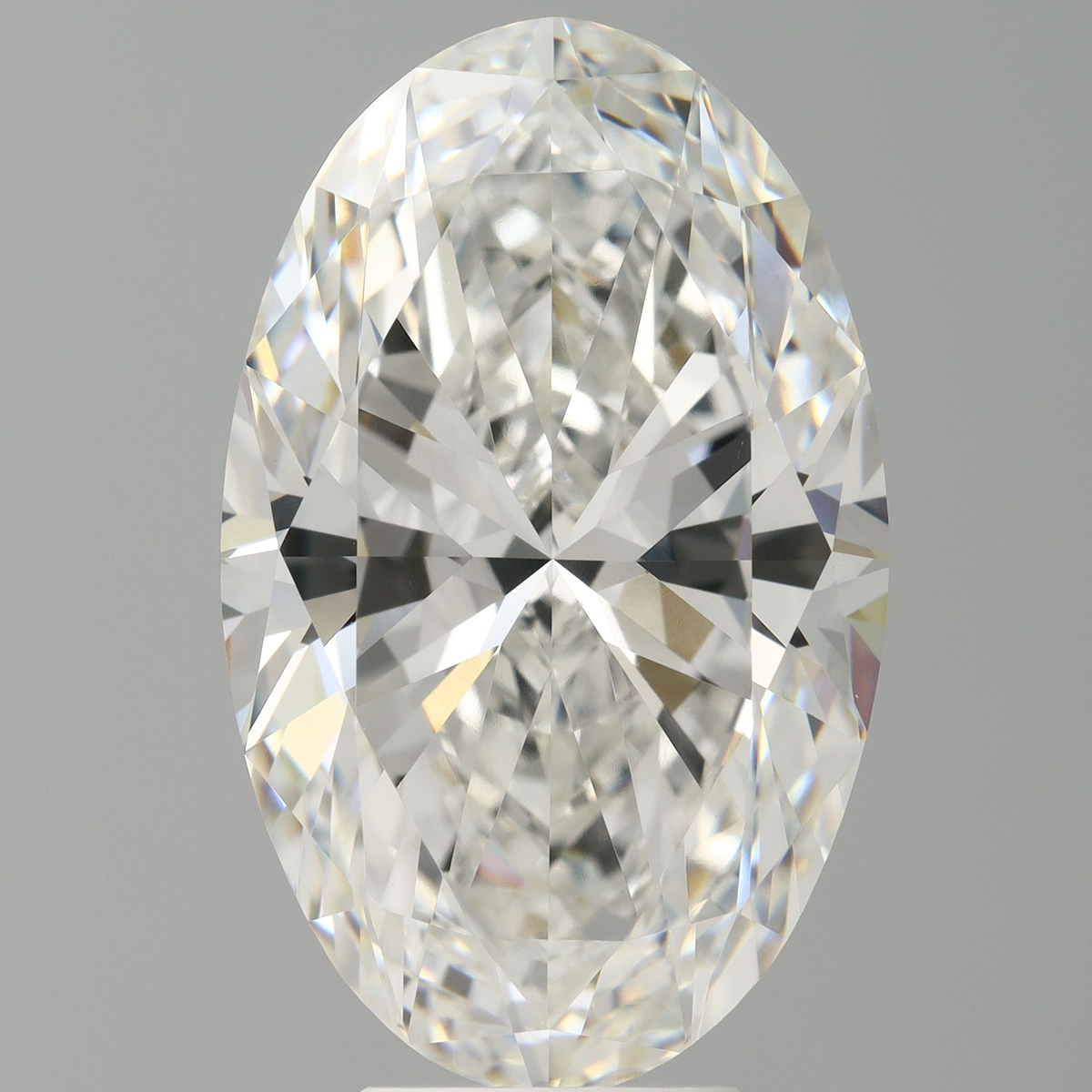 7.50 Carat Oval Shaped, Ideal Cut, F Color, VVS2 Clarity, IGI Certified Lab Grown Diamond