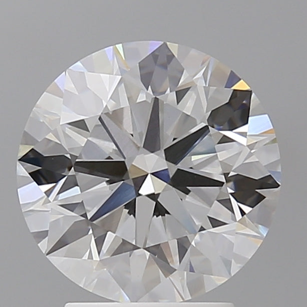 3.08 Carat Round Shaped, Ideal Cut, E Color, VVS2 Clarity, IGI Certified Lab Grown Diamond