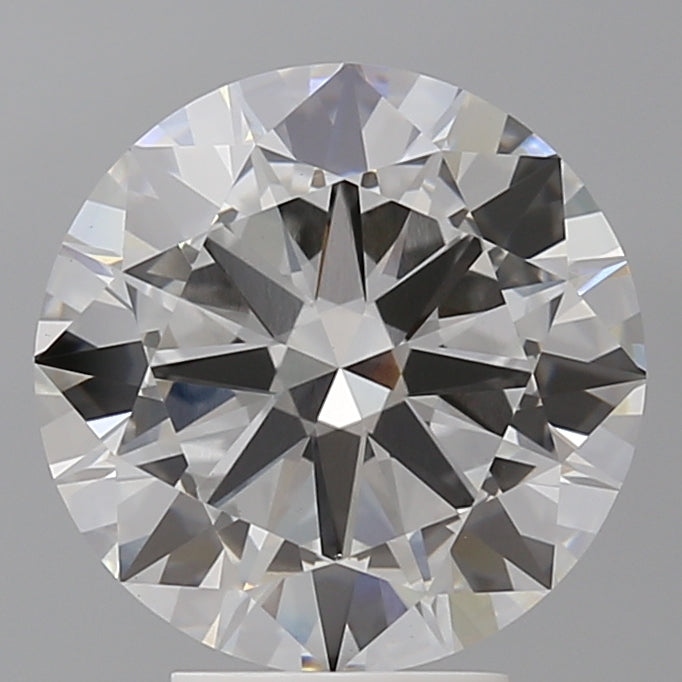 4.54 Carat Round Shaped, Excellent Cut, F Color, VS1 Clarity, IGI Certified Lab Grown Diamond