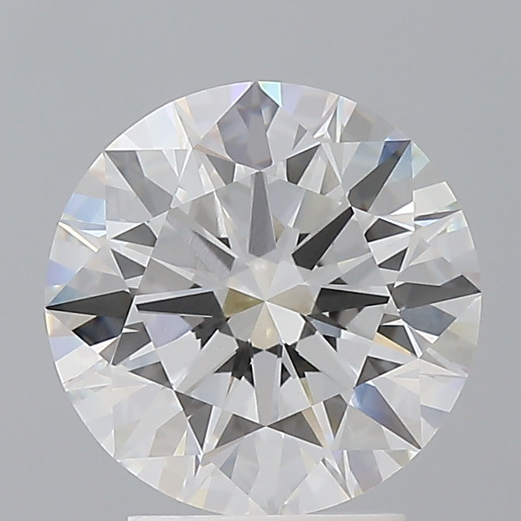 3.10 Carat Round Shaped, Ideal Cut, E Color, VVS2 Clarity, IGI Certified Lab Grown Diamond
