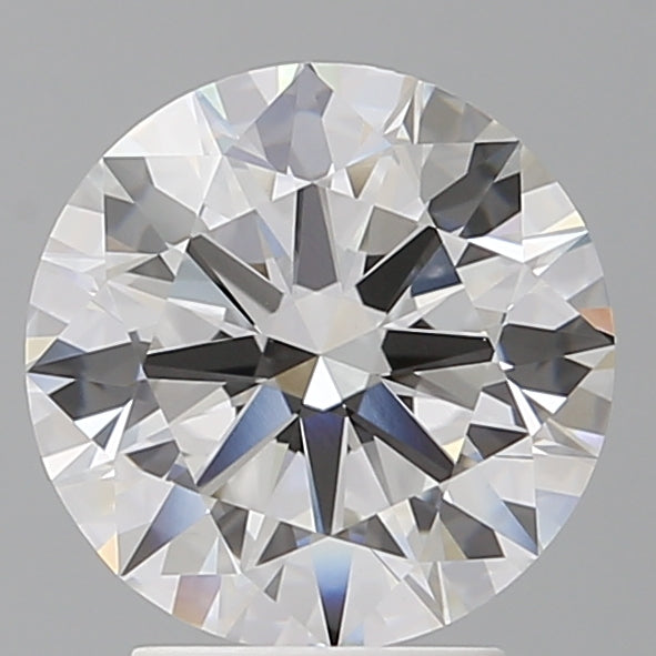 3.09 Carat Round Shaped, Ideal Cut, F Color, VVS2 Clarity, IGI Certified Lab Grown Diamond