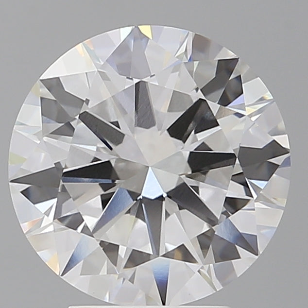 4.01 Carat Round Shaped, Excellent Cut, E Color, VVS2 Clarity, IGI Certified Lab Grown Diamond