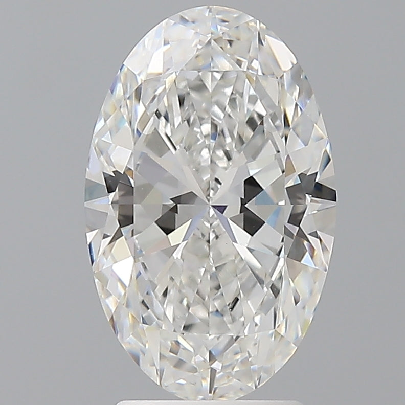 2.59 Carat Oval Shaped, Ideal Cut, E Color, VVS2 Clarity, IGI Certified Lab Grown Diamond