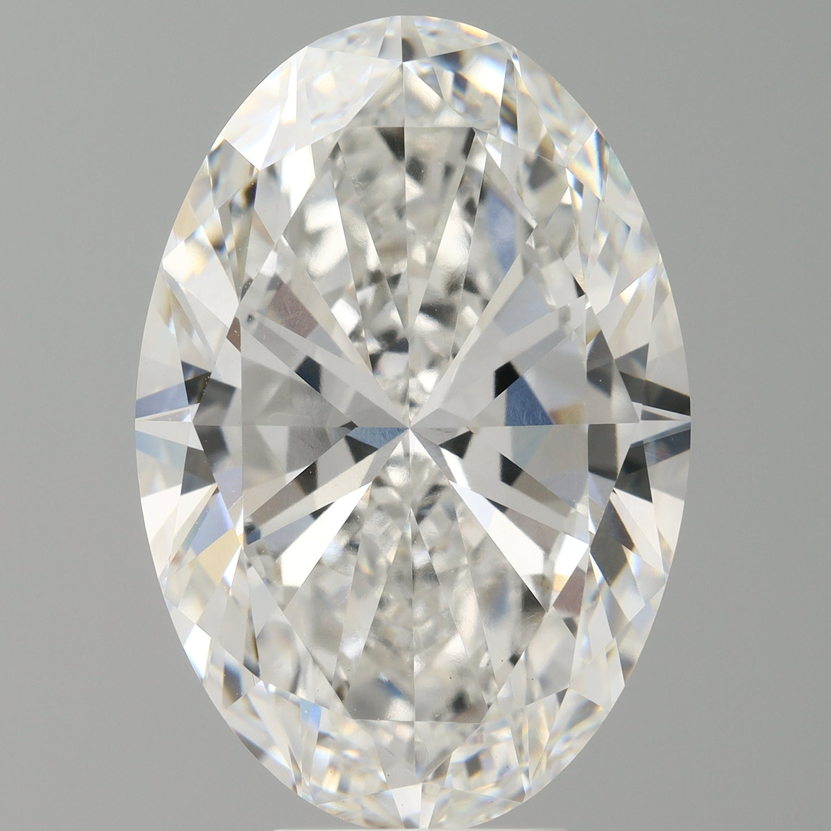 7.96 Carat Oval Shaped, Ideal Cut, E Color, VVS2 Clarity, IGI Certified Lab Grown Diamond