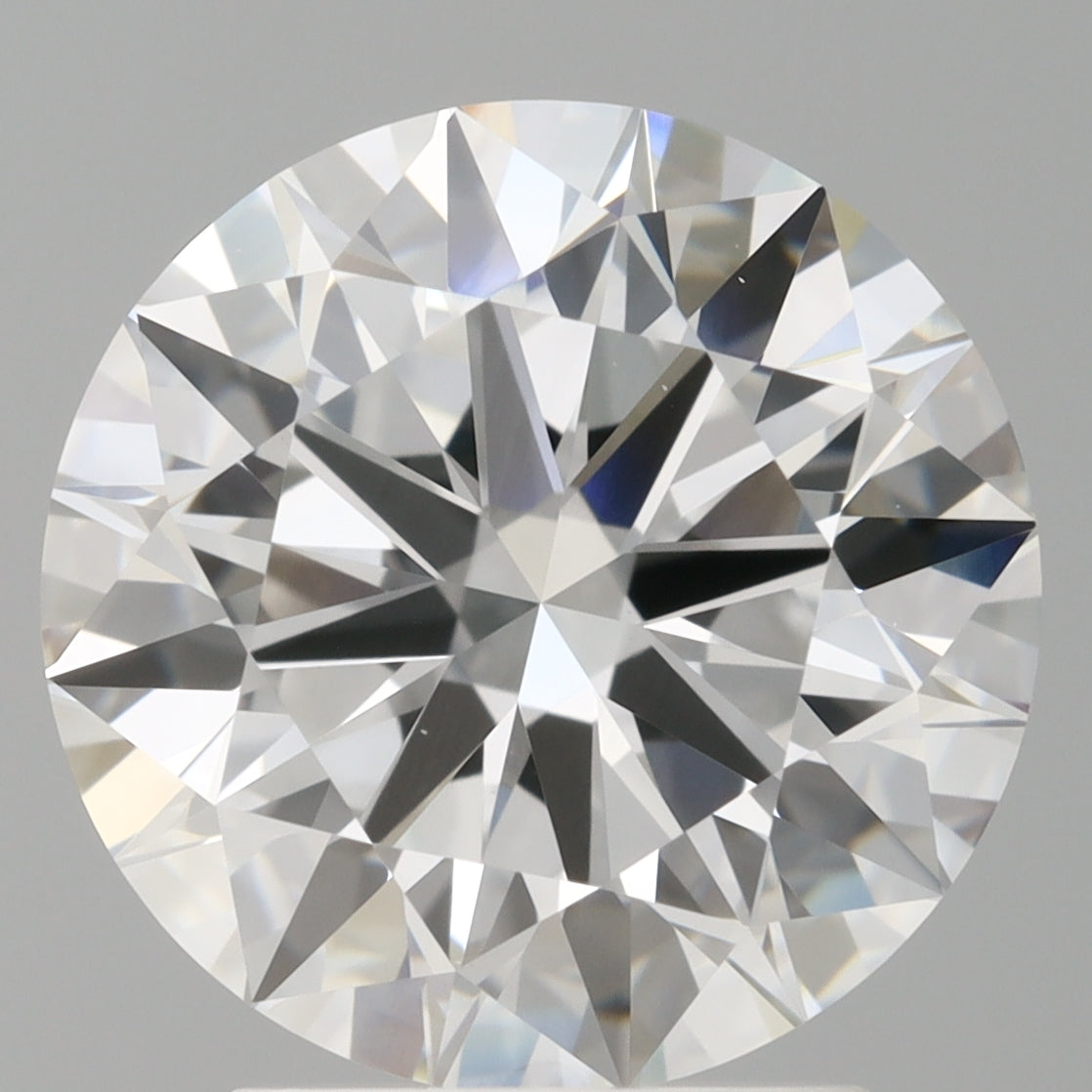 3.04 Carat Round Shaped, Excellent Cut, E Color, VVS2 Clarity, IGI Certified Lab Grown Diamond