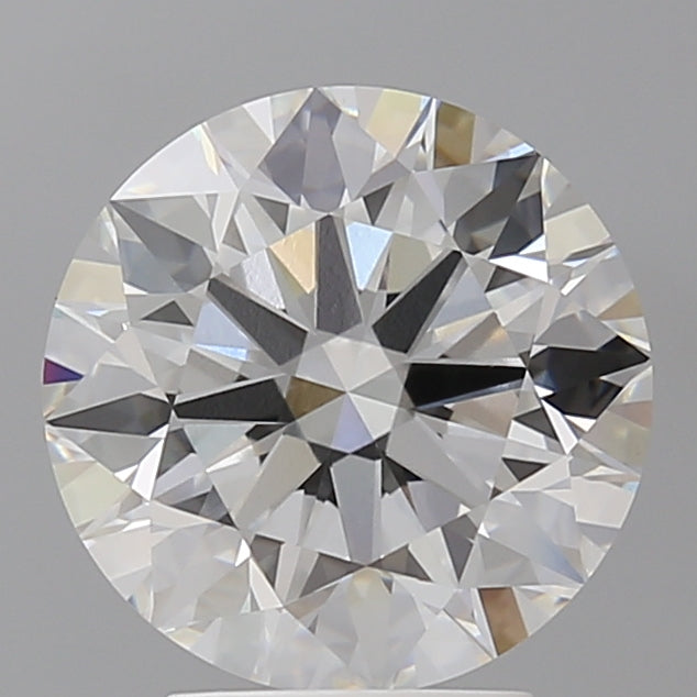 3.60 Carat Round Shaped, Ideal Cut, F Color, VVS2 Clarity, IGI Certified Lab Grown Diamond