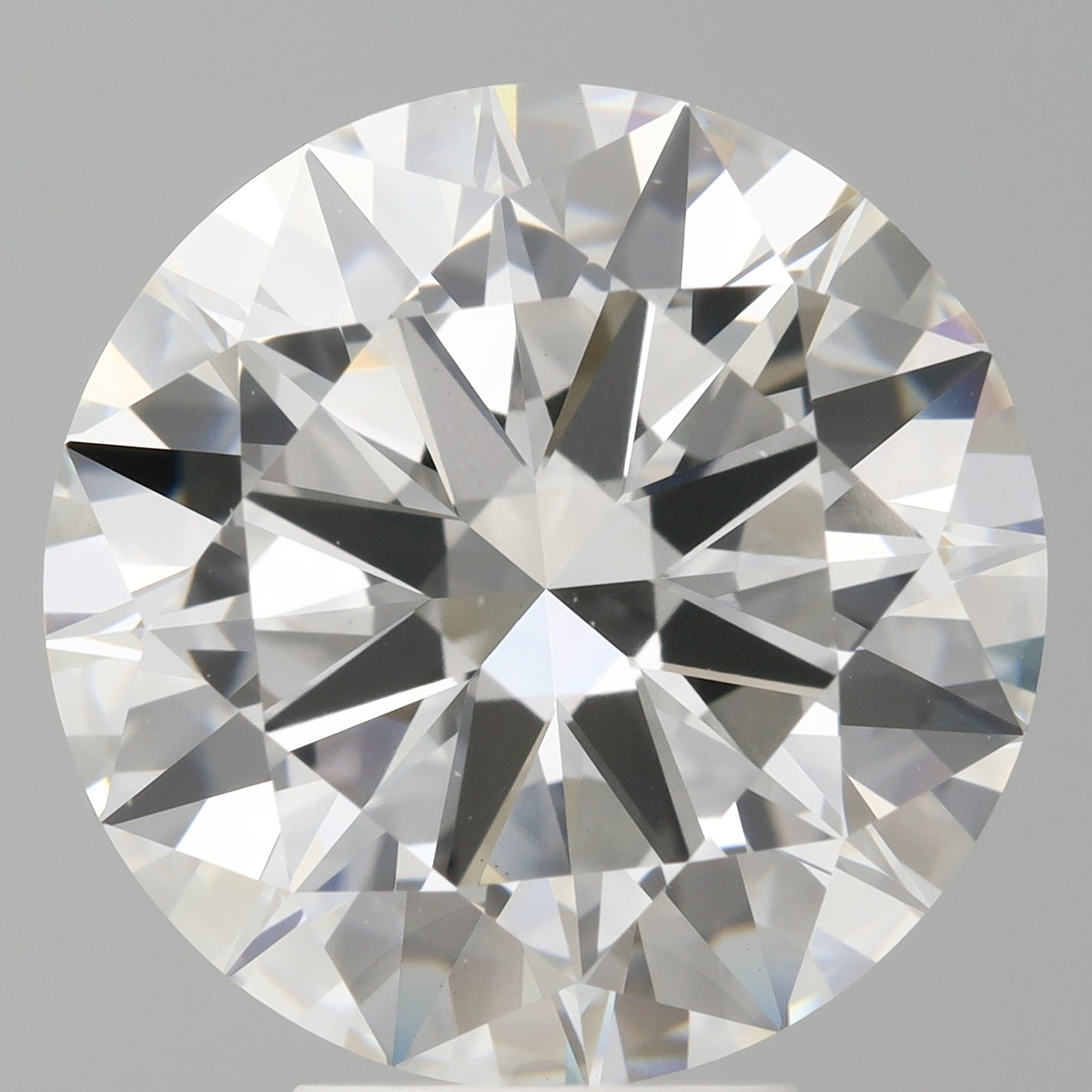 6.00 Carat Round Shaped, Excellent Cut, F Color, VVS2 Clarity, IGI Certified Lab Grown Diamond