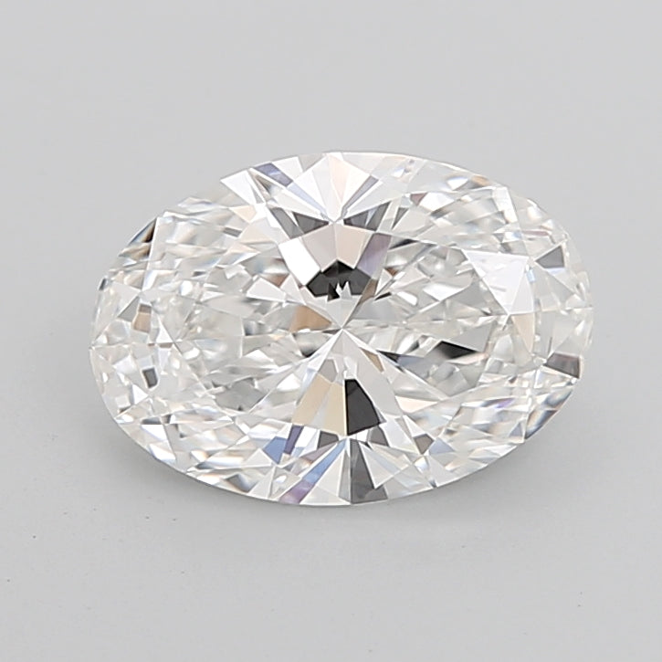 4.04 Carat Oval Shaped, Ideal Cut, F Color, VVS2 Clarity, IGI Certified Lab Grown Diamond