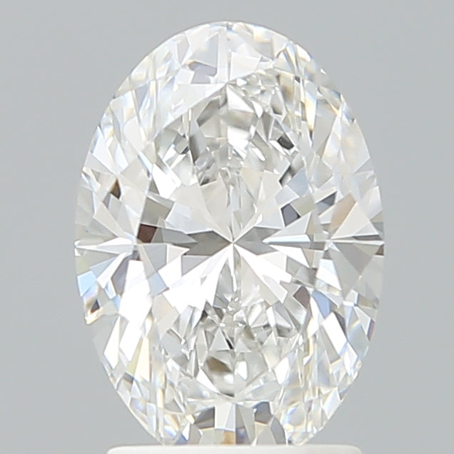 2.10 Carat Oval Shaped, Excellent Cut, D Color, VVS2 Clarity, IGI Certified Lab Grown Diamond