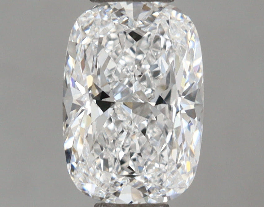 1.01 Carat Cushion Shaped, Ideal Cut, D Color, VVS2 Clarity, IGI Certified Lab Grown Diamond
