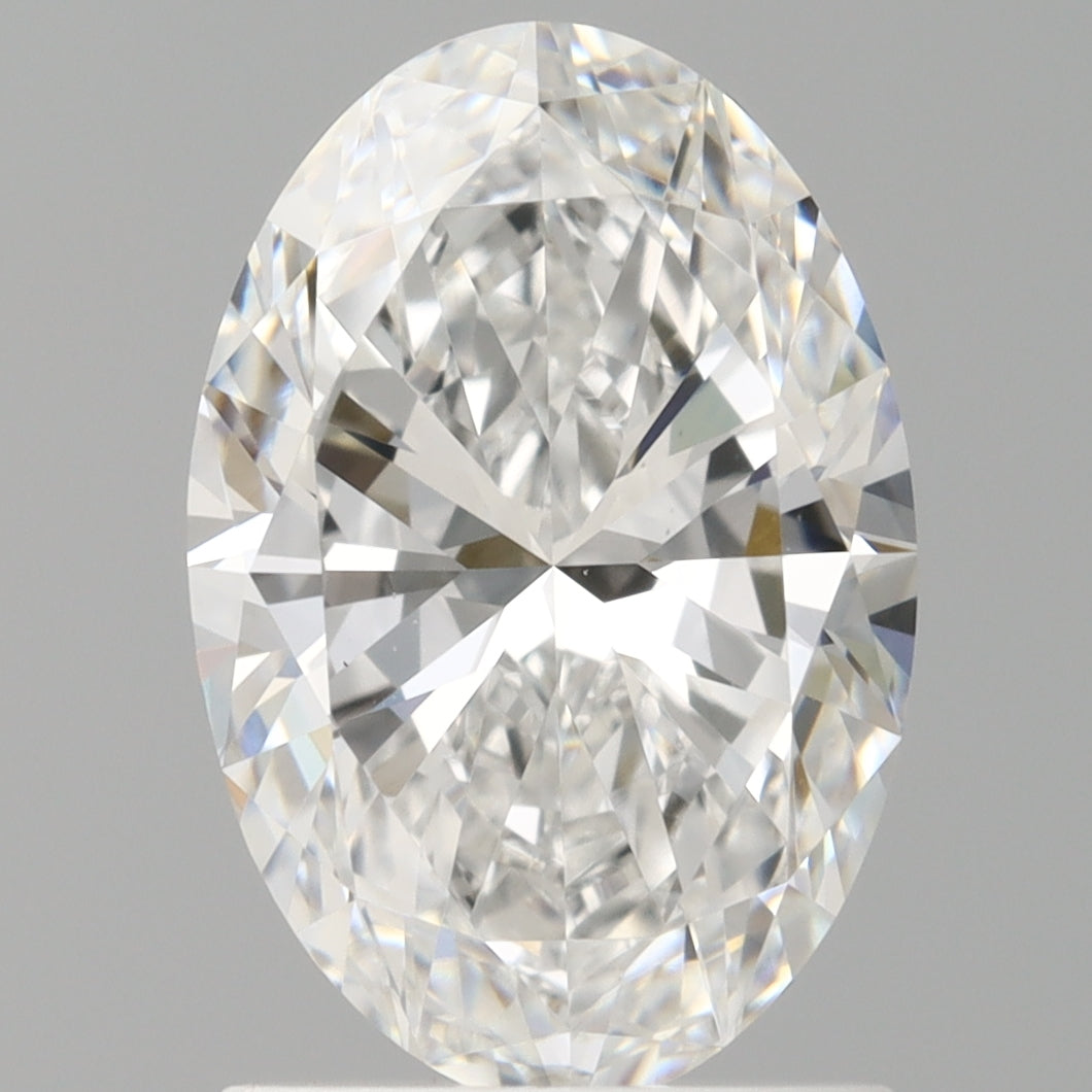 1.52 Carat Oval Shaped, Excellent Cut, E Color, VVS2 Clarity, IGI Certified Lab Grown Diamond