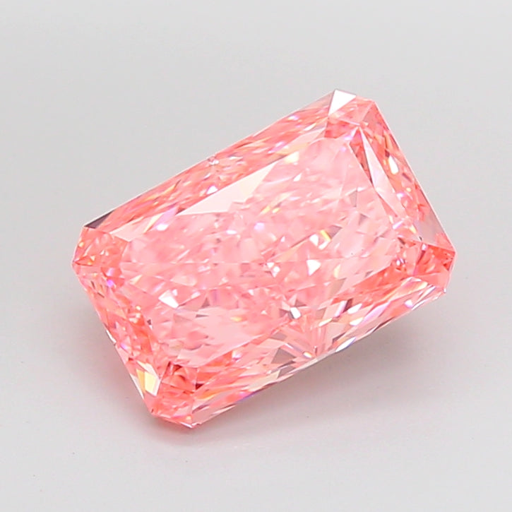4.51 Carat Radiant Shaped, Ideal Cut, VS1 Clarity, IGI Certified Lab Grown Diamond