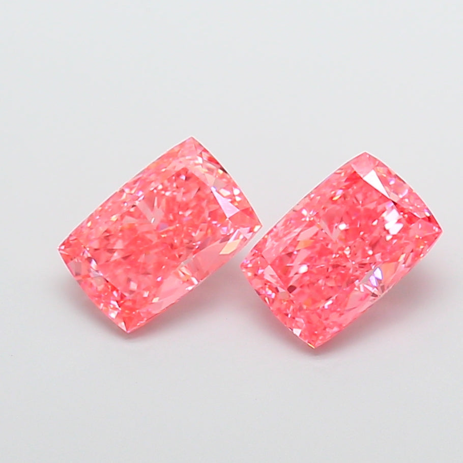 3.30 Carat Cushion Shaped, Excellent Cut, VVS2 Clarity, IGI Certified Lab Grown Diamond