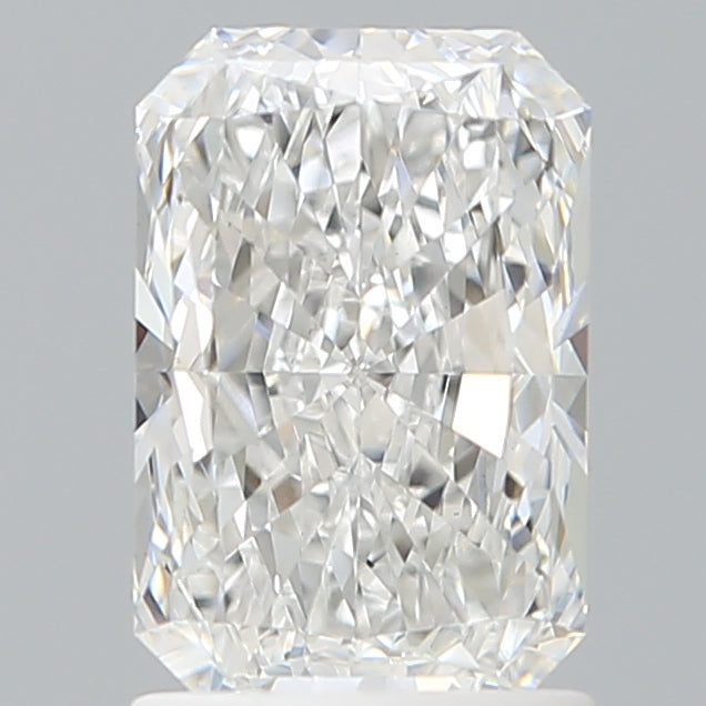 1.53 Carat Radiant Shaped, Excellent Cut, E Color, VVS2 Clarity, IGI Certified Lab Grown Diamond