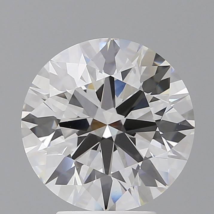 4.10 Carat Round Shaped, Ideal Cut, E Color, VVS2 Clarity, IGI Certified Lab Grown Diamond