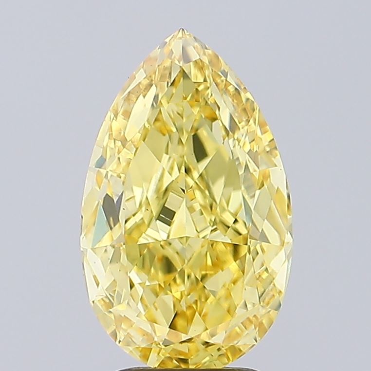 3.52 Carat Pear Shaped, Ideal Cut, VS1 Clarity, IGI Certified Lab Grown Diamond