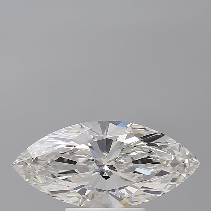 2.05 Carat Marquise Shaped, Ideal Cut, F Color, VVS2 Clarity, IGI Certified Lab Grown Diamond
